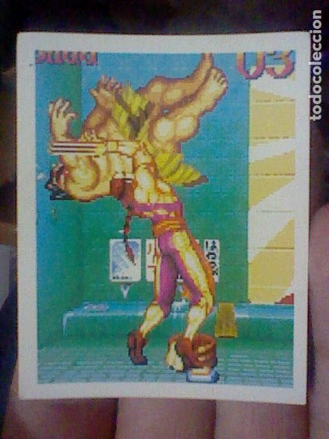 Pins de colecci&oacute;n: STREET FIGHTER II ED MERLIN 162 CROMO SIN PEGAR NUNCA 1994
