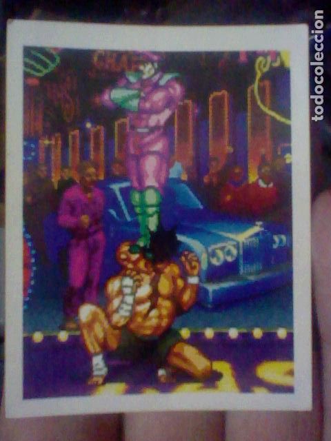 Pins de colecci&oacute;n: STREET FIGHTER II ED MERLIN 186 CROMO SIN PEGAR NUNCA 1994
