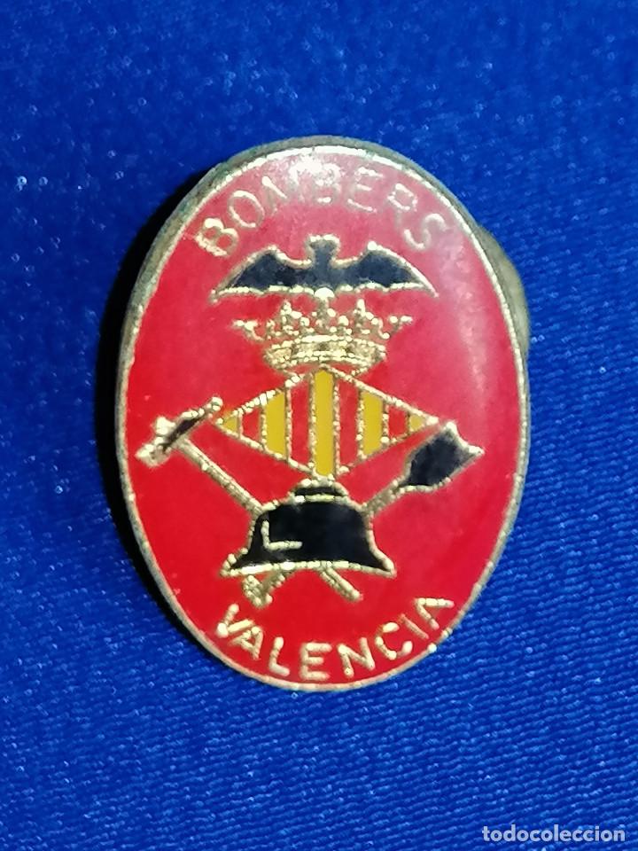 Pins de colecci&oacute;n: PIN BOMBEROS VALENCIA - Foto 2
