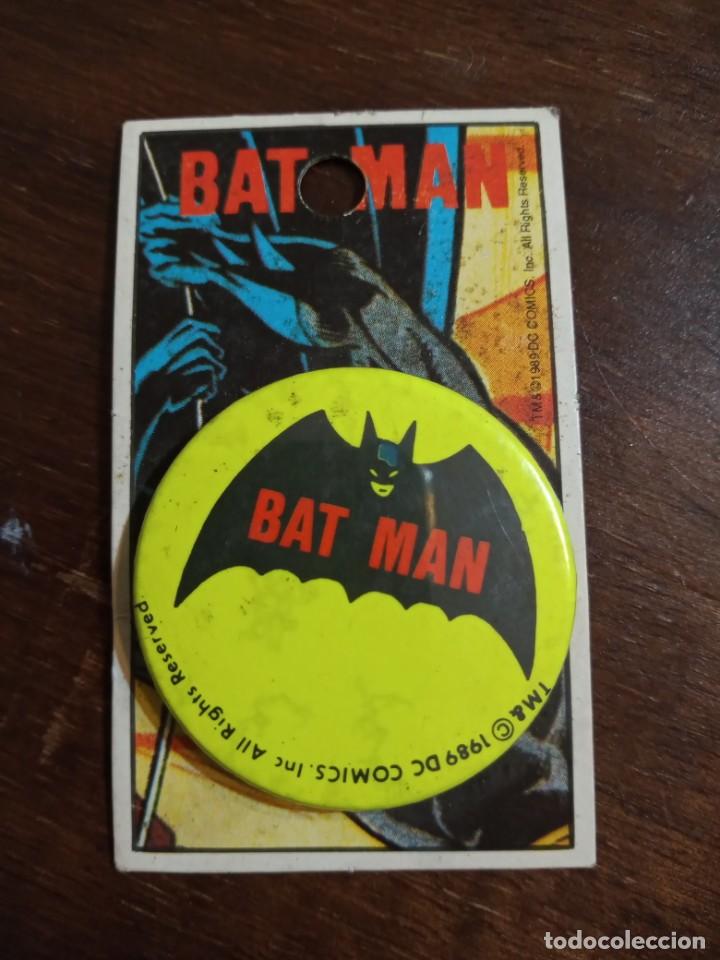 Pins de colecci&oacute;n: BATMAN CHAPA DC COMICS 1989 - Foto 1