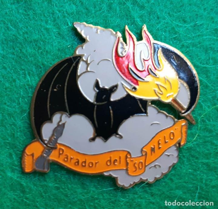 Pin's de collection: INSIGNIA PIN ESMALTADO DE FALLERO FALLA PARADOR SO NELO 1960'S