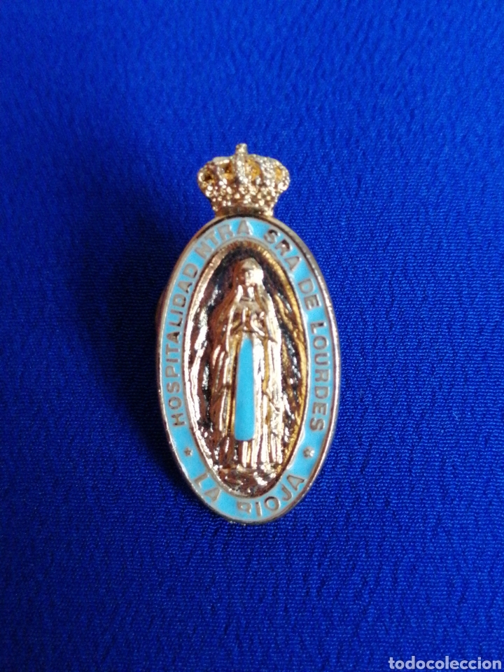 Pins de colecci&oacute;n: Pin virgen de Lourdes - Foto 1
