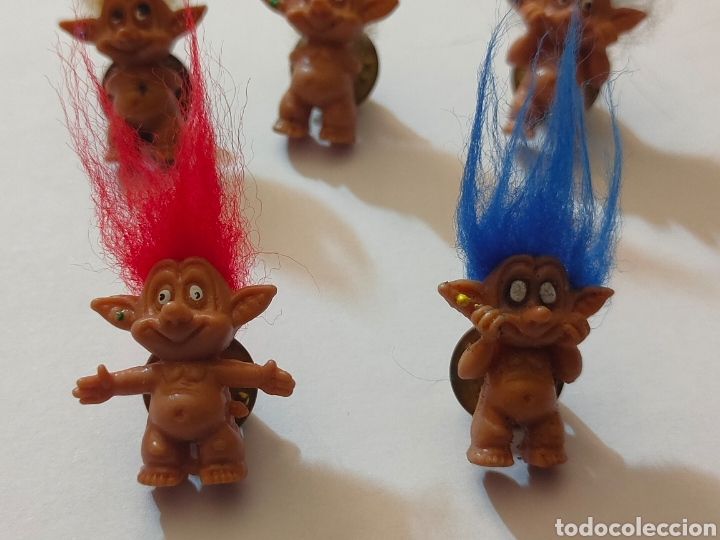 Pins de colecci&oacute;n: LOTE 5X PINS TROLLS... - Foto 4
