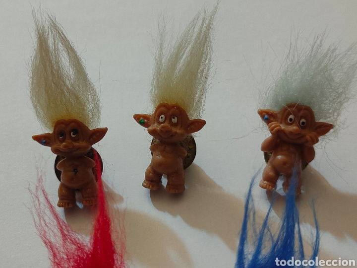 Pins de colecci&oacute;n: LOTE 5X PINS TROLLS... - Foto 2