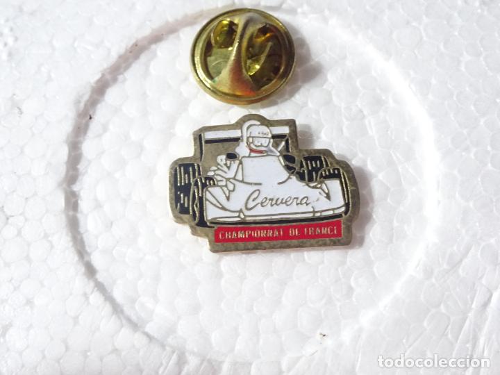 Pins de cole&ccedil;&atilde;o: PIN DE COCHES MOTOS. COCHE TIPO F1 CERVERA CHAMPIONNAT DE FRANCE