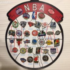 Pin's de collection: 33 PINS NBA. Lote 327864433