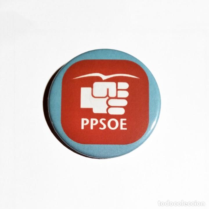 Pins de colecci&oacute;n: PPSOE - CHAPA 59mm (CON IMPERDIBLE) - Foto 1