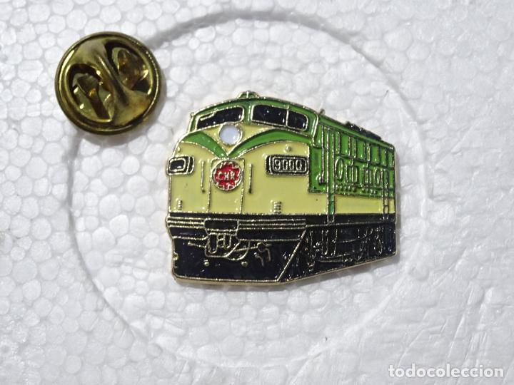 Pins e Spille di collezione: PIN DE TRENES FERROCARRILES. CANAD&Aacute; ESTADOS UNIDOS. LOCOMOTORA DE LA CANADIAN NATIONAL RAILWAY