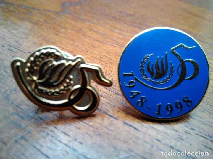 Pins de colecci&oacute;n: 2 pins 50 aniversario de?
