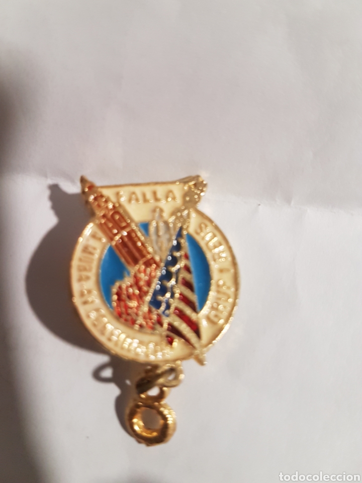 Pins de colecci&oacute;n: Pin fallero. Falla Grup Reus-Constituci&oacute;-Actor Mora - Foto 1