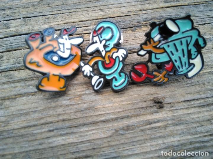 Pins de colecci&oacute;n: 3 pins Roca