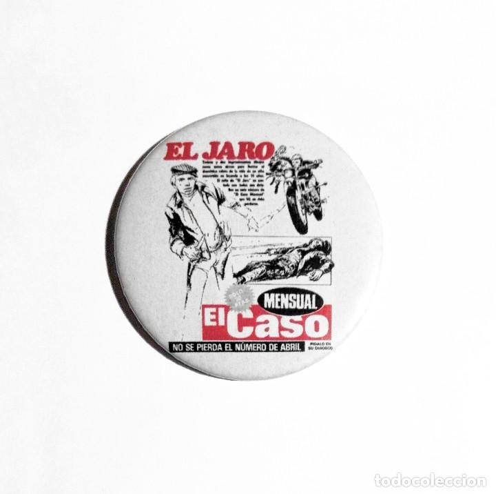 Pins de colecci&oacute;n: EL CASO - CHAPA 59mm (CON IMPERDIBLE)