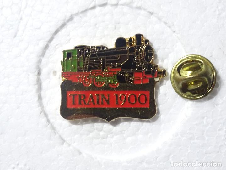 Pin's de collection: PIN DE TRENES FERROCARRILES. LUXEMBURGO TRAIN 1900