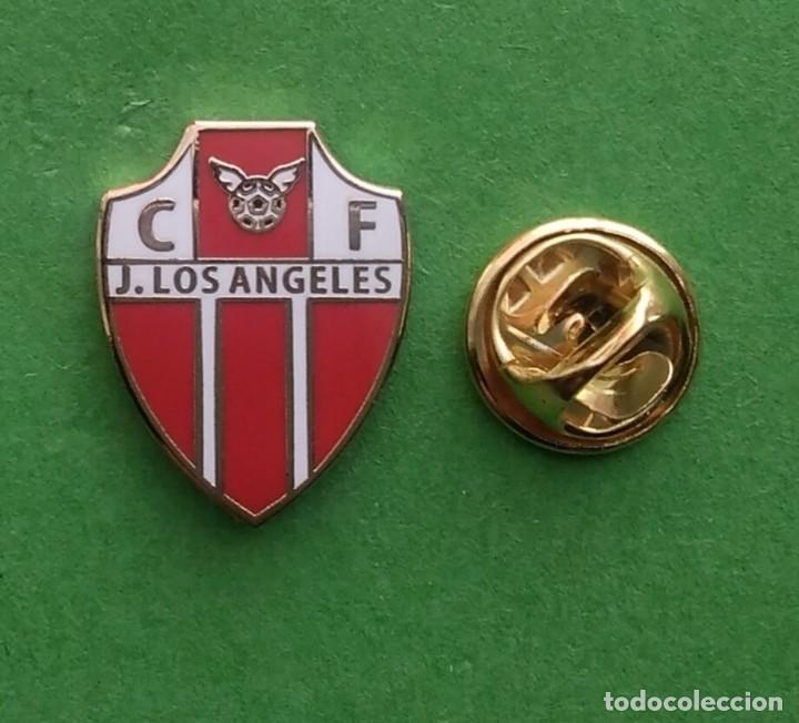 Pins de colecci&oacute;n: PIN FUTBOL - EQUIPO DE FUTBOL - ESMALTE - JUVENTUD LOS ANGELES C.F. - 1983 - SAN CRISTOBAL - MADRID