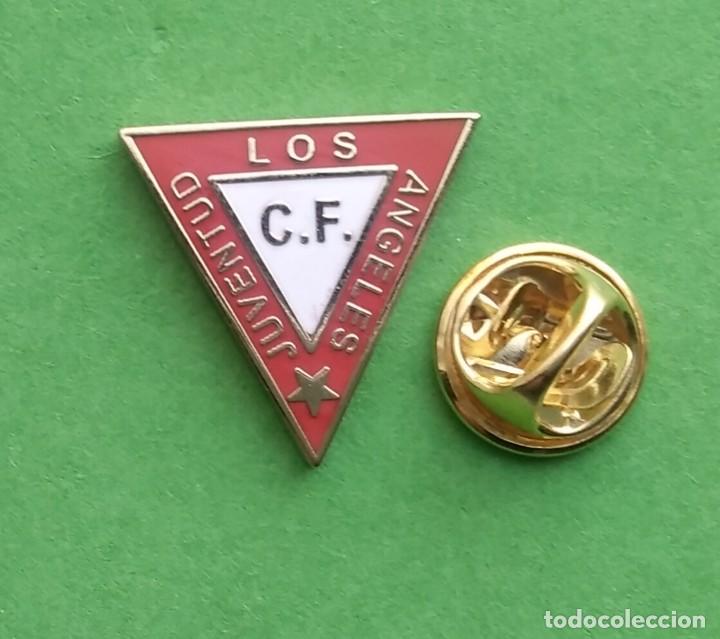 Pins de colecci&oacute;n: PIN FUTBOL - EQUIPO FUTBOL - ESMALTE - JUVENTUD LOS ANGELES C.F. - 1991 - SAN CRISTOBAL - MADRID