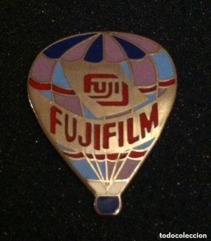 Pins de colecci&oacute;n: PRECIOSO PIN GLOBO AEROESTATICO FUJIFILM