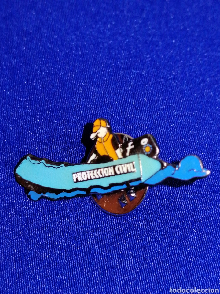 Pins de colecci&oacute;n: PIN PROTECCI&Oacute;N CIVIL - Foto 2