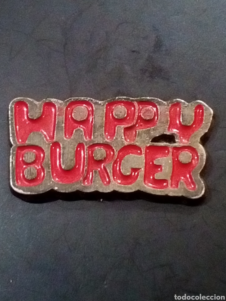 Pins de colecci&oacute;n: Pizza hamburguesas Happy burguer King burger