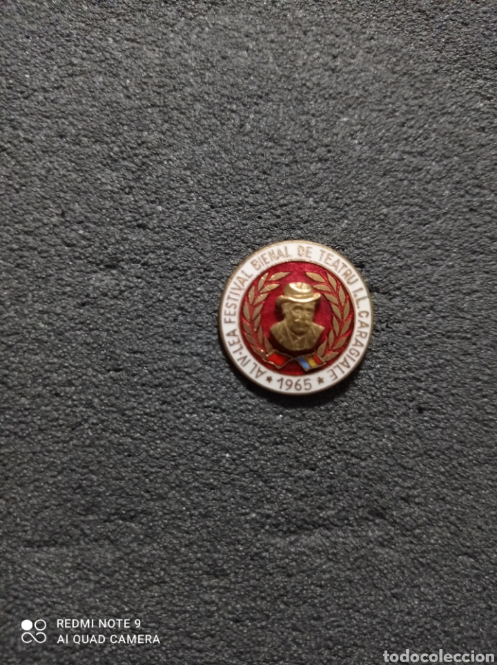 Collection pins: Pin IV FESTIVAL BIENAL DE TEATRO ION LUCA CARAGIALE - 1965 - BUCAREST (Ruman&iacute;a)