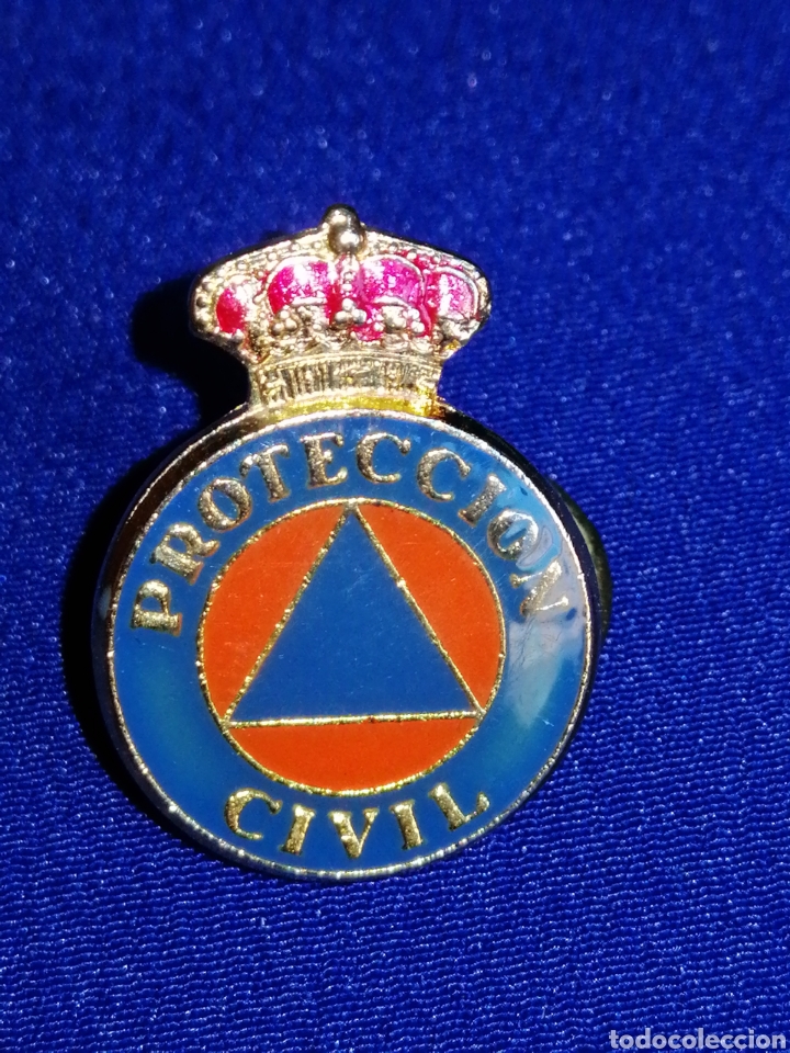 Pins de colecci&oacute;n: PIN PROTECCI&Oacute;N CIVIL - Foto 2