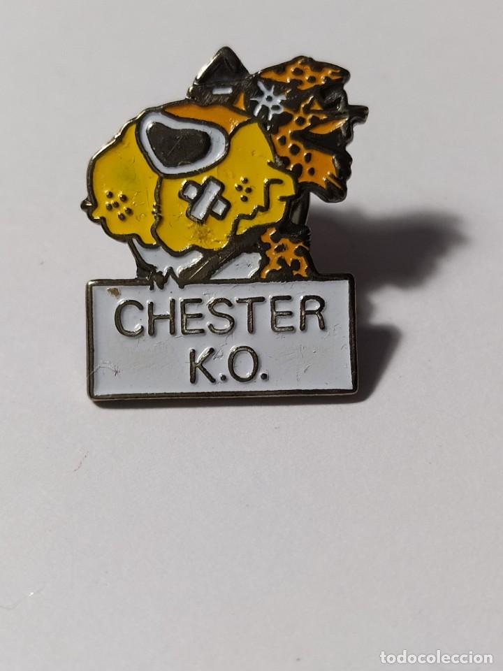 Pins de colecci&oacute;n: PIN DE CHESTER KO - Foto 1
