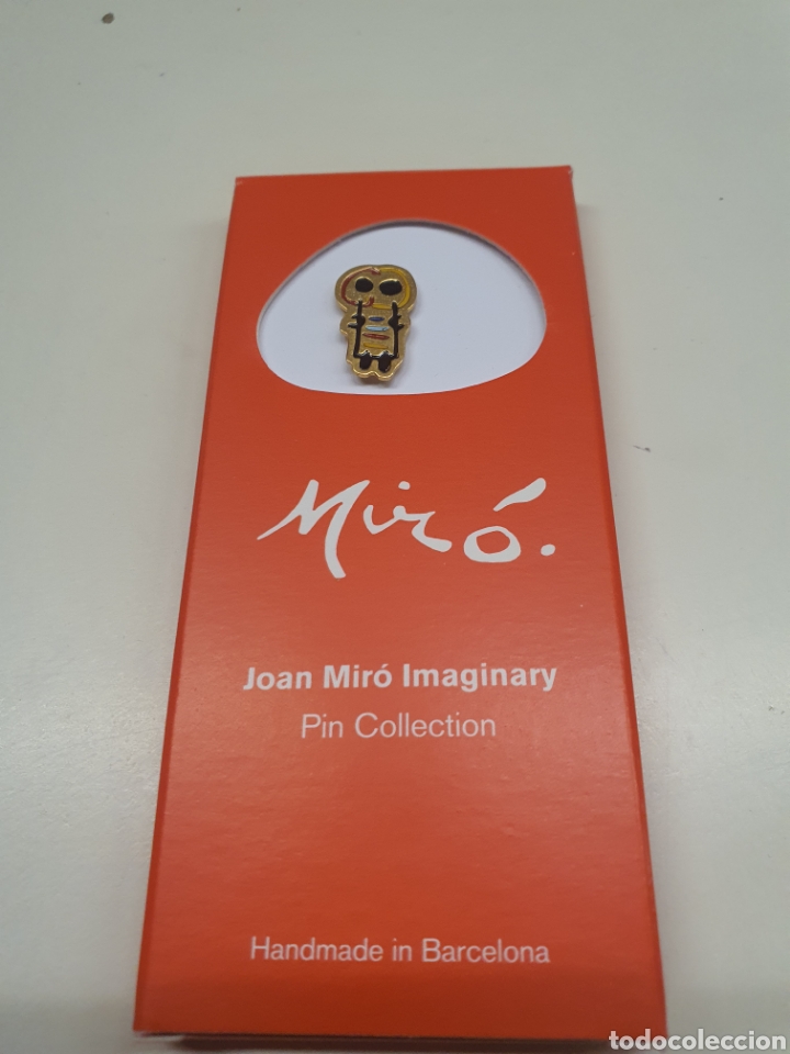 Pins de colecci&oacute;n: Pin Chach&aacute;, Joan Mir&oacute;, copyright Familia Mir&oacute;
