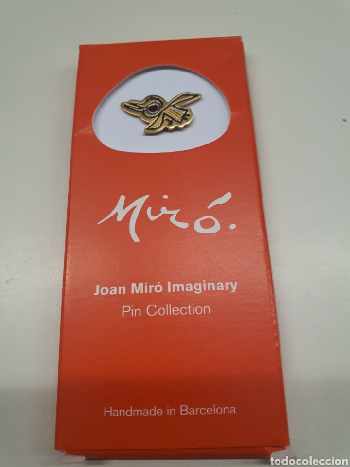 Pins de colecci&oacute;n: Pin Chach&aacute;, Joan Mir&oacute;, copyright Familia Mir&oacute;