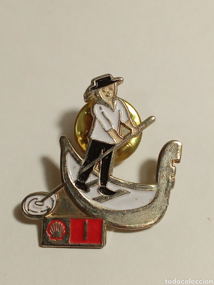 Pins de colecci&oacute;n: Pin Shell paises Italia - Foto 1
