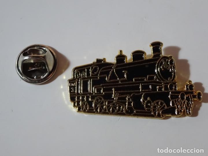Pins de colecci&oacute;n: PIN DE TRENES FERROCARRILES. SUIZA. TREN LOCOMOTORA VAPOR