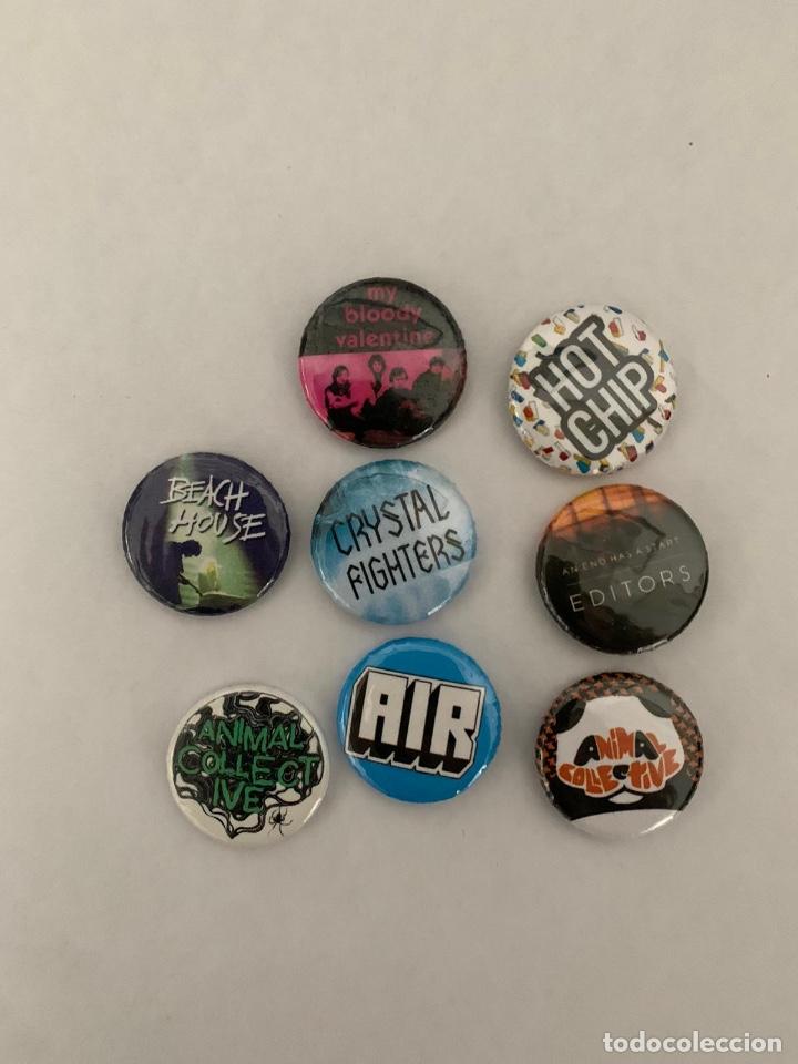 Pins e Spille di collezione: 5 CHAPAS A ELEGIR - AIR, ANIMAL COLLECTIVE, EDITORS, HOT CHIP, BEACH HOUSE, MY BLOODY VALENTINE