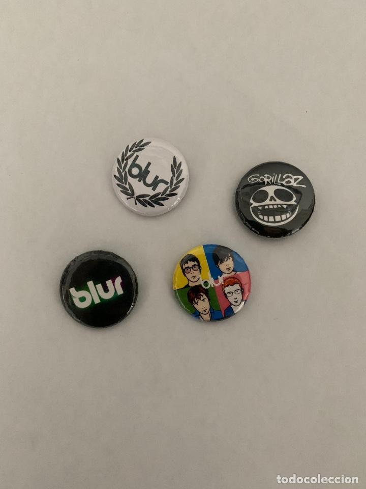 Pins e Spille di collezione: CHAPAS DE BLUR Y GORRILAZ - TENEMOS MAS GRUPOS Y TAMA&Ntilde;OS - PINS, BADGES, INDIE, POP, ROCK