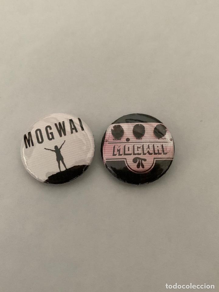 Pins e Spille di collezione: 2 CHAPAS DE MOGWAI - POSIBILIDAD DE MAS DISE&Ntilde;OS - INDIE POP ROCK PINS BADGES BUTTONS