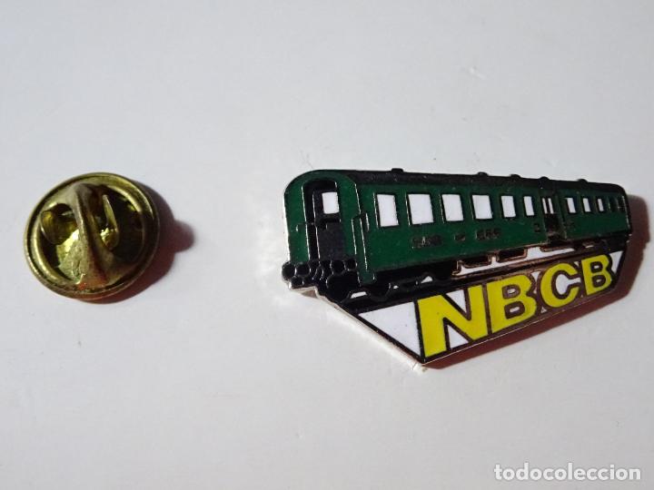 Pins de cole&ccedil;&atilde;o: PIN DE TRENES FERROCARRILES. SUIZA. TREN VAG&Oacute;N NBCB SBB CFF