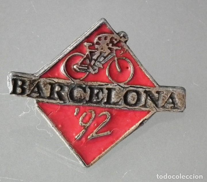 Pins de colecci&oacute;n: PIN PDM PATROCINADOR OFICIAL OLIMP&Iacute;ADA BARCELONA 92 - CICLISMO
