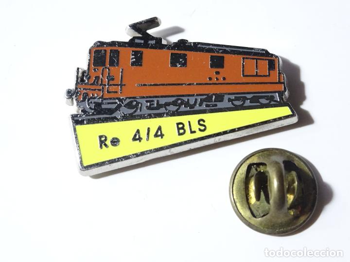 Pins de cole&ccedil;&atilde;o: PIN DE TRENES FERROCARRILES. SUIZA. TREN LOCOMOTORA RE 4/4 BLS
