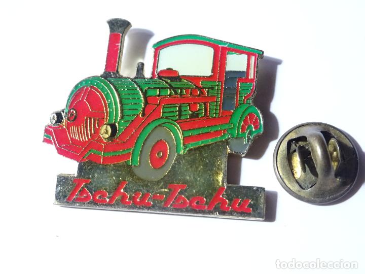 Pins de cole&ccedil;&atilde;o: PIN DE TRENES FERROCARRILES. SUIZA. TREN LOCOMOTORA TRENECITO TUR&Iacute;STICO TSCHU TSCHU