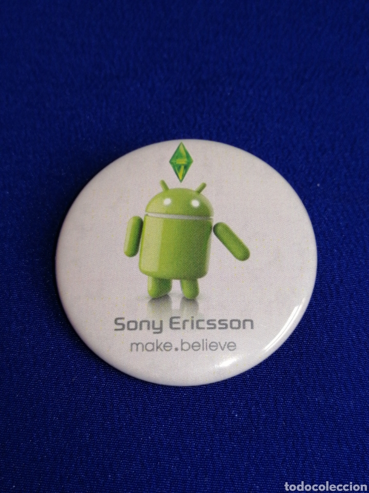 Pins de colecci&oacute;n: CHAPA SONY ERICSSON ANDROID DIFICIL DE CONSEGUIR - Foto 1