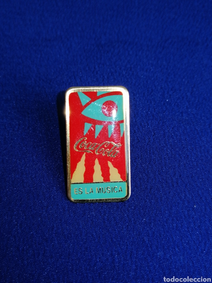 Pins de colecci&oacute;n: PIN COCACOLA ES LA M&Uacute;SICA