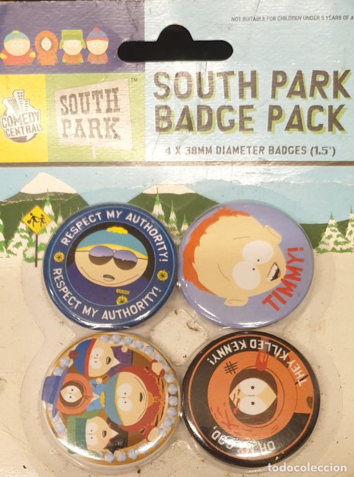 Pins de colecci&oacute;n: 4 Pins de South Park