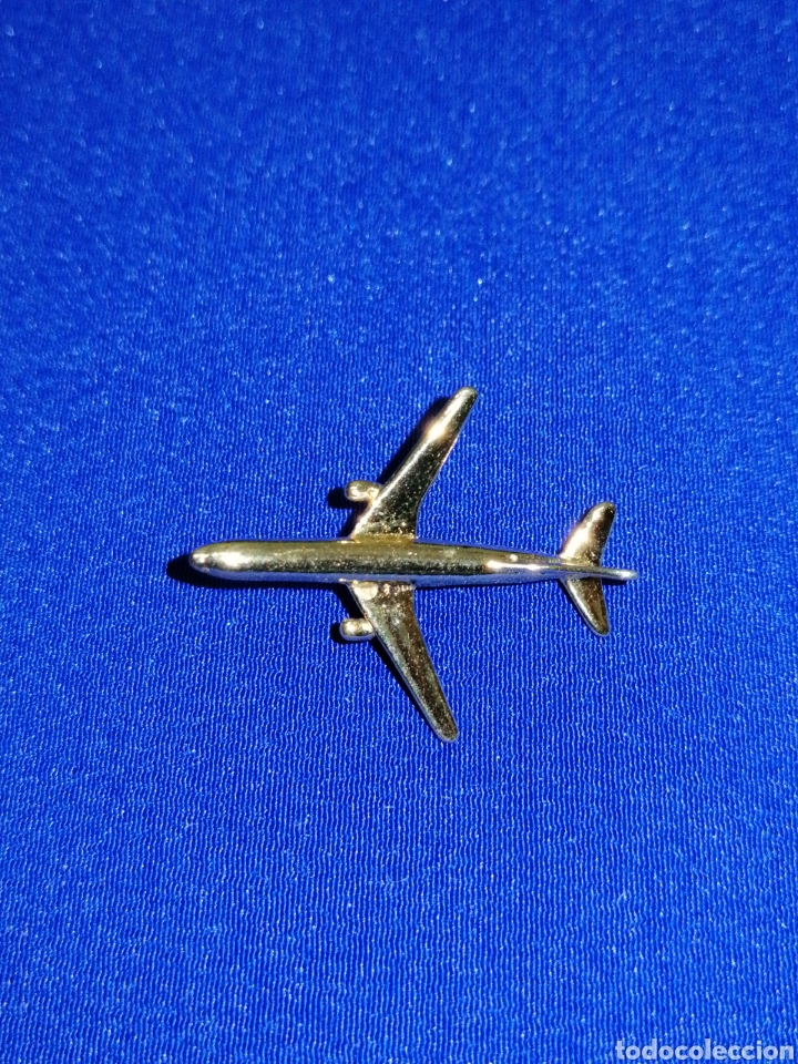 Pins de colecci&oacute;n: PIN AVION DORADO - Foto 1