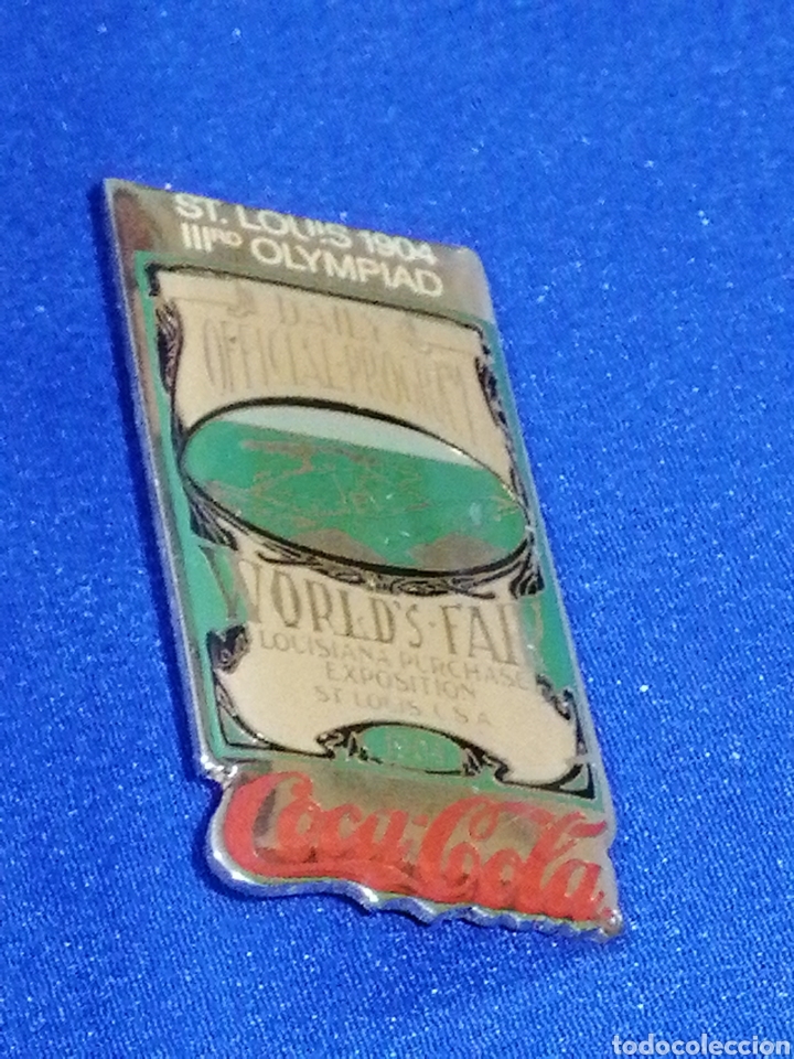 Pins e Spille di collezione: PIN COCACOLA ST LOUIS 1904 III OLIMPIADA