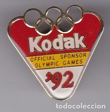 Pins e Spille di collezione: KODAK - PIN DE DE LAS OLIMPIADAS DE BARCELONA 92 (OLYMPIC GAMES) RARO