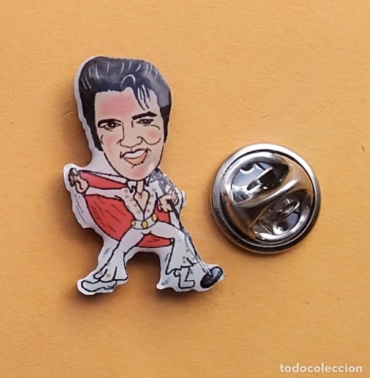 Pins de colecci&oacute;n: PIN - MUSICA - ELVIS PRESLEY - REY DEL ROCK # 8