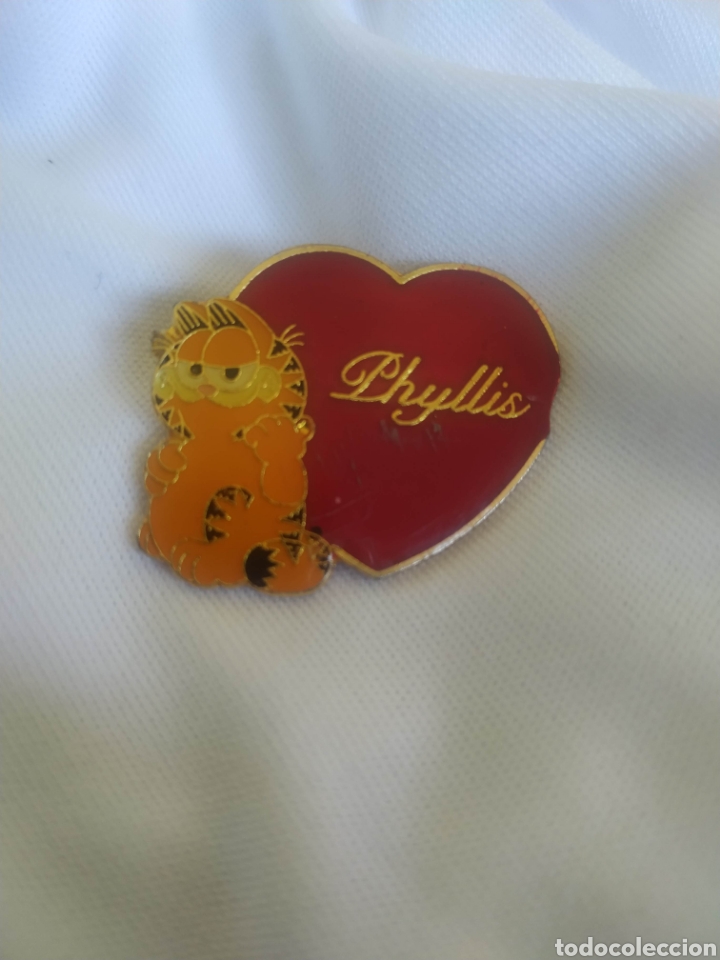 Pins de colecci&oacute;n: PIN Garfield coraz&oacute;n Phyllis - Foto 1