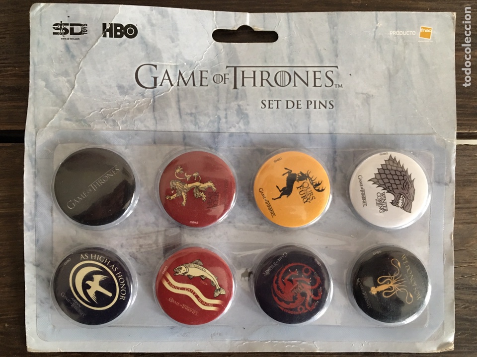 Pins de colecci&oacute;n: JUEGO DE TRONOS - SET DE 8 PINS - Foto 1