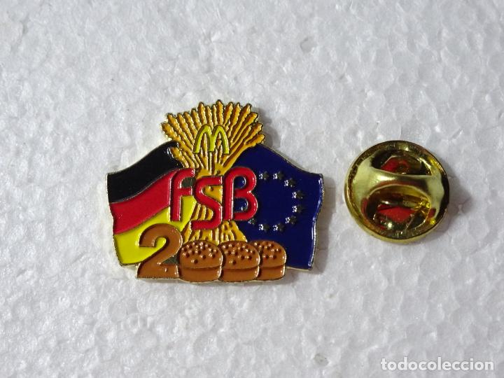 Pins e Spille di collezione: PIN DE RESTAURANTES MCDONALDS MCDONALD'S MC DONALD. FSB 2000 BANDERAS ALEMANIA UE HAMBURGUESAS
