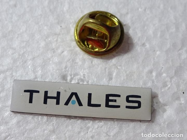 Pin's de collection: PIN DE TRENES FERROCARRILES. ESPA&Ntilde;A. SE&Ntilde;ALIZACI&Oacute;N FERROVIARIA THALES. RENFE