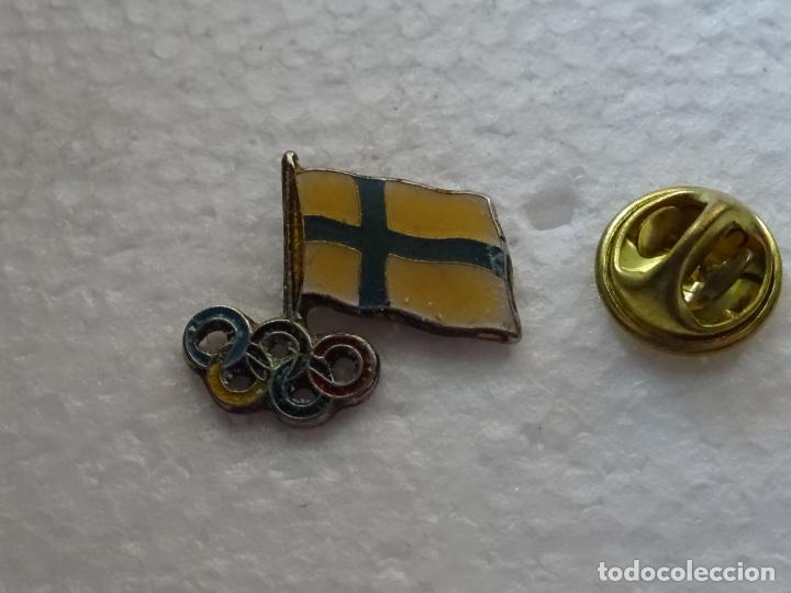 Pins de colecci&oacute;n: PIN DE DEPORTES. JUEGOS OL&Iacute;MPICOS OLIMPIADAS. EQUIPO DE FINLANDIA. BANDERA AROS