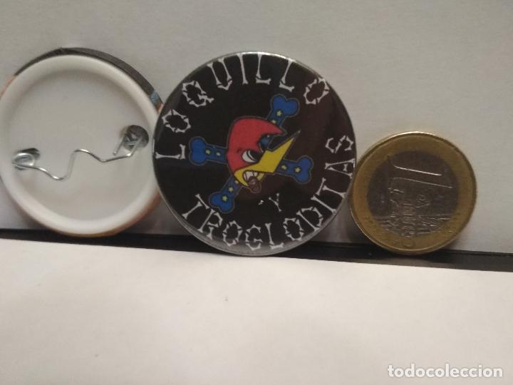 Pins de colecci&oacute;n: CHAPA BOTON ALFILER PIN 0 IMAN LOQUILLO Y LOS TROGLODITAS 38mm PEPETO