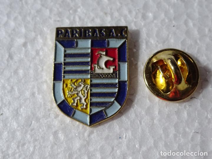 Collection pins: PIN ESCUDO HER&Aacute;LDICO ? ASOCIACI&Oacute;N DEPORTIVA ? BANCO ? PARIBAS A.C